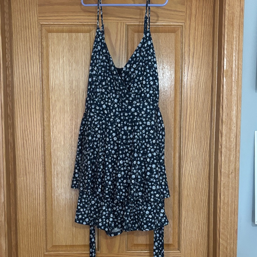Emerald Sundae spaghetti strap romper